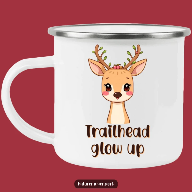 Funny Deer Nature Camping Mug: Woodland Adventures and Serene Sips