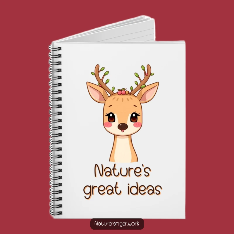 Funny Deer Nature Notebook: Jot Down Nature's Wonders and Creative Ideas
