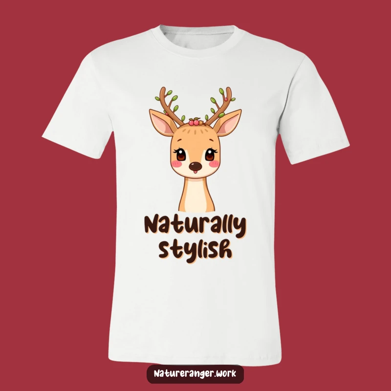 Funny Deer Nature T-Shirt: Wear Your Woodland Spirit with Joy